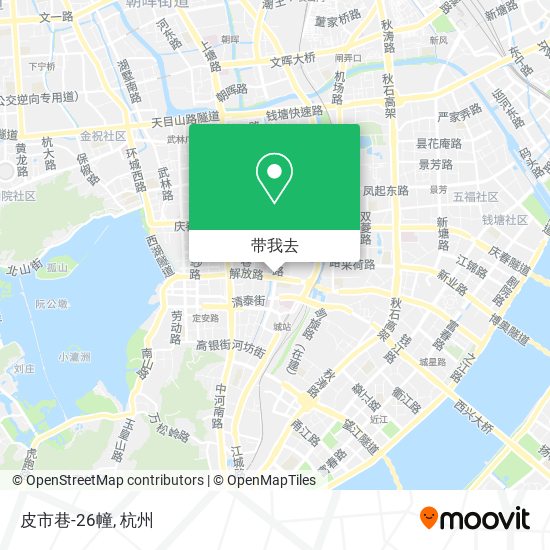 皮市巷-26幢地图