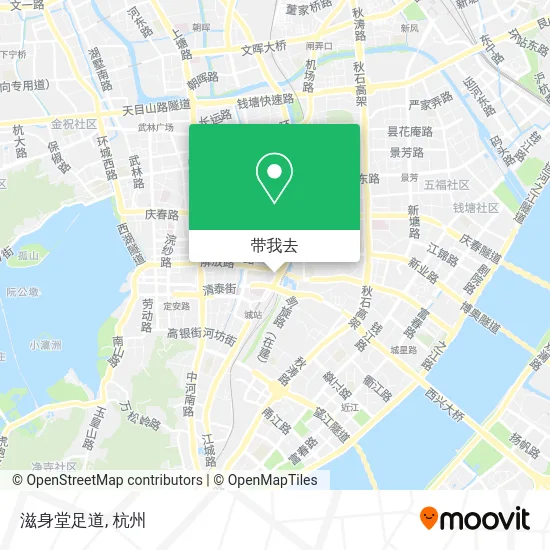 滋身堂足道地图
