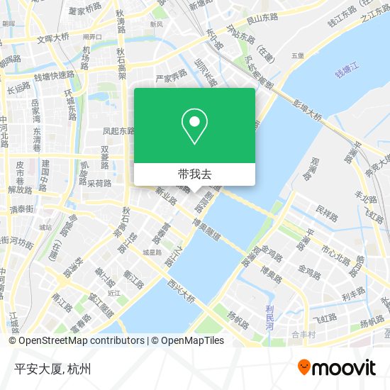 平安大厦地图