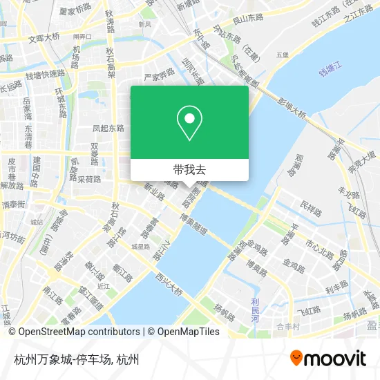 杭州万象城-停车场地图