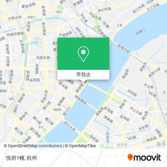 悦府1幢地图