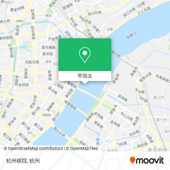 杭州棋院地图