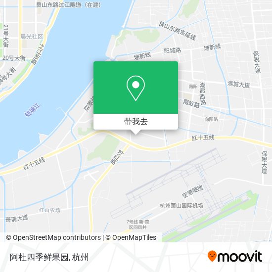 阿杜四季鲜果园地图