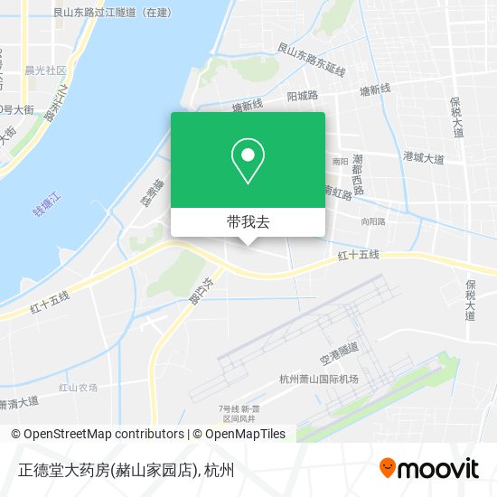 正德堂大药房(赭山家园店)地图