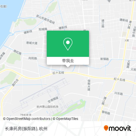 长康药房(振阳路)地图