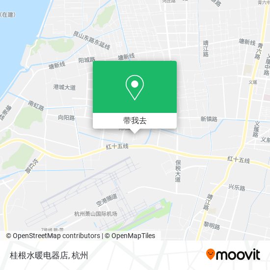 桂根水暖电器店地图