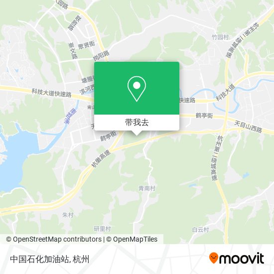 中国石化加油站地图