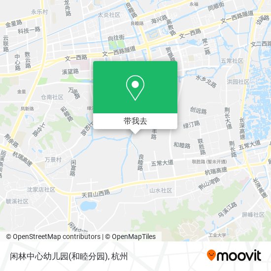 闲林中心幼儿园(和睦分园)地图