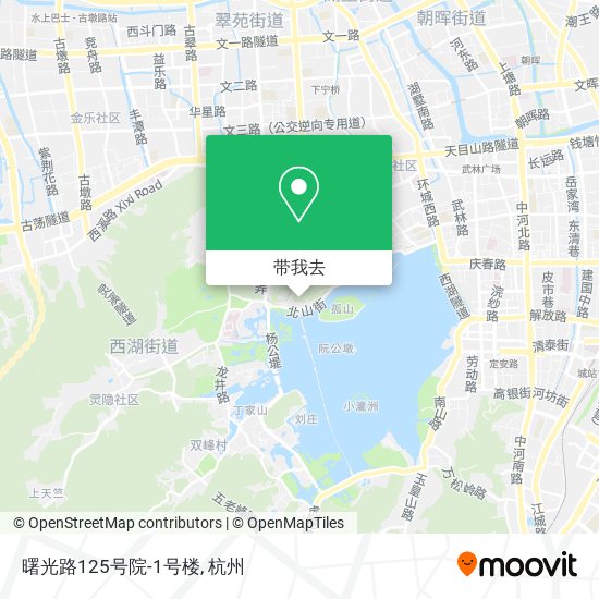 曙光路125号院-1号楼地图