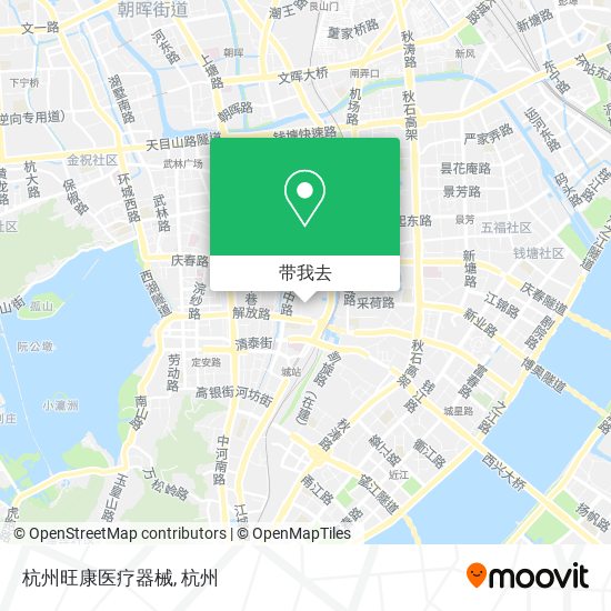 杭州旺康医疗器械地图