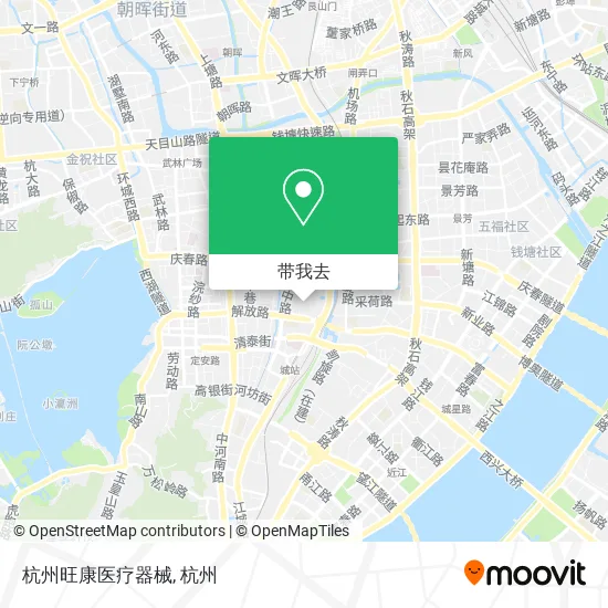 杭州旺康医疗器械地图