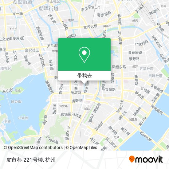 皮市巷-221号楼地图