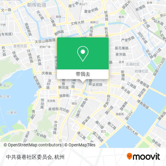 中共葵巷社区委员会地图