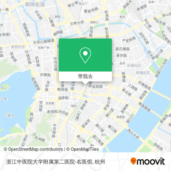 浙江中医院大学附属第二医院-名医馆地图