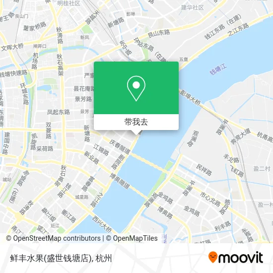 鲜丰水果(盛世钱塘店)地图