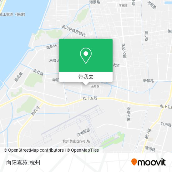 向阳嘉苑地图