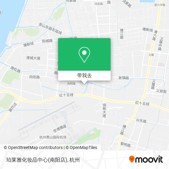 珀莱雅化妆品中心(南阳店)地图