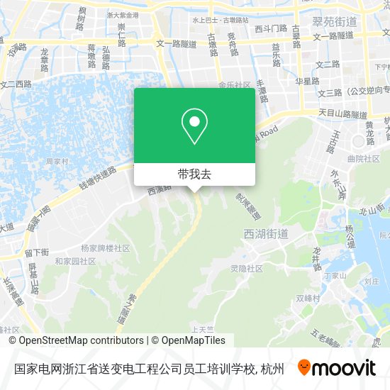 国家电网浙江省送变电工程公司员工培训学校地图