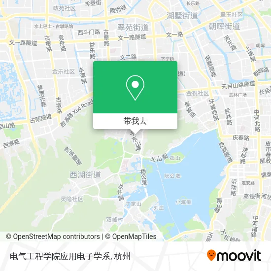 电气工程学院应用电子学系地图