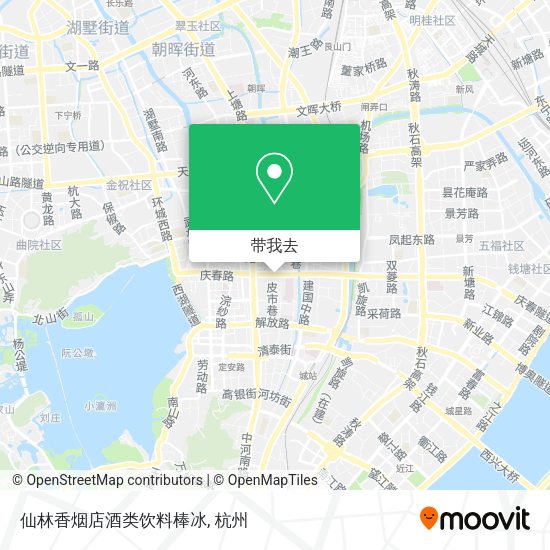 仙林香烟店酒类饮料棒冰地图