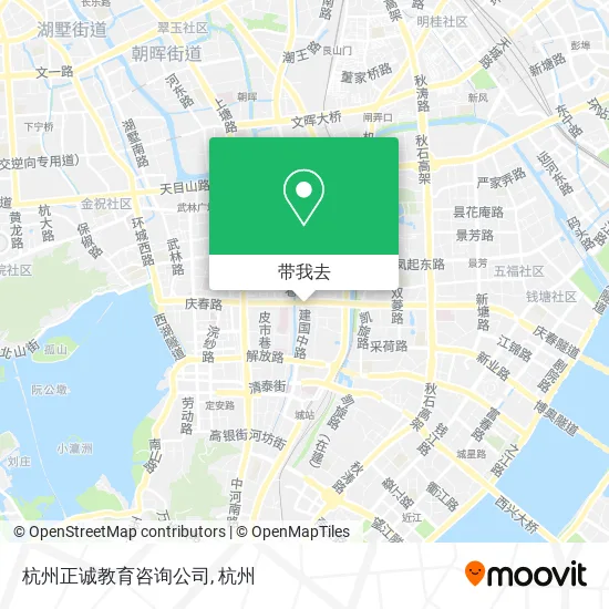 杭州正诚教育咨询公司地图