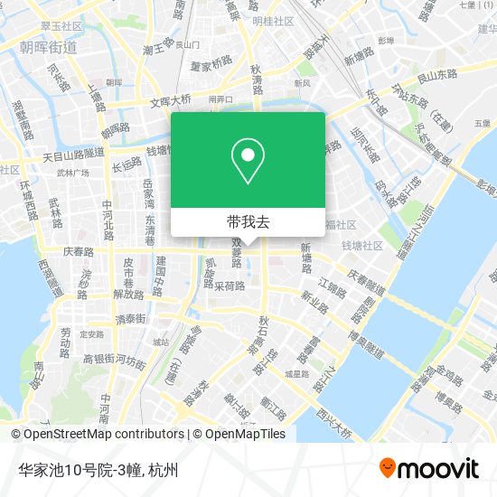 华家池10号院-3幢地图