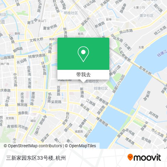 三新家园东区33号楼地图
