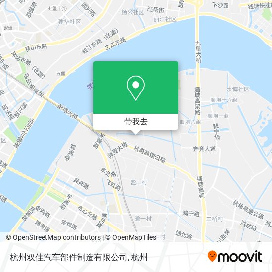 杭州双佳汽车部件制造有限公司地图