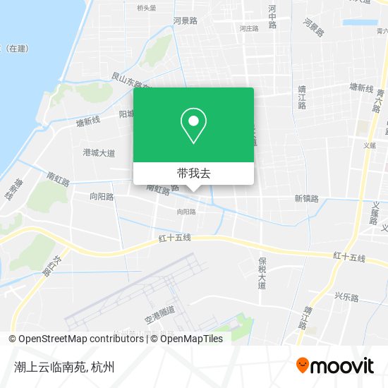 潮上云临南苑地图
