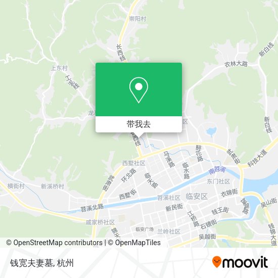 钱宽夫妻墓地图