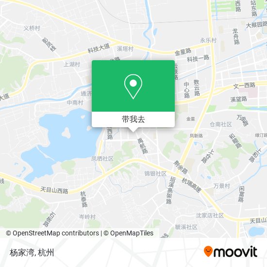 杨家湾地图