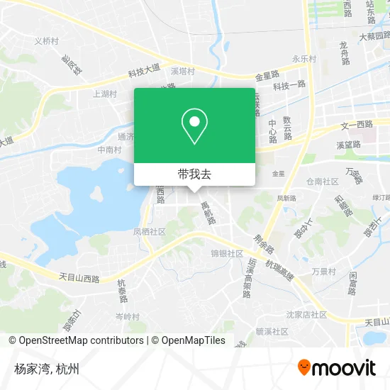 杨家湾地图