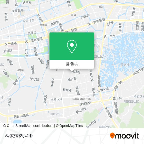 徐家湾桥地图