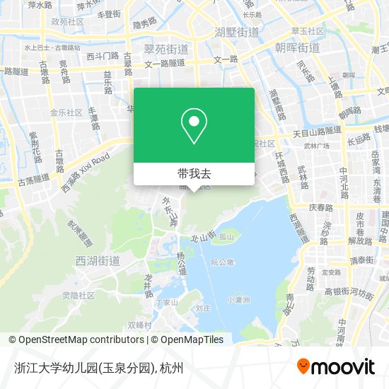 浙江大学幼儿园(玉泉分园)地图