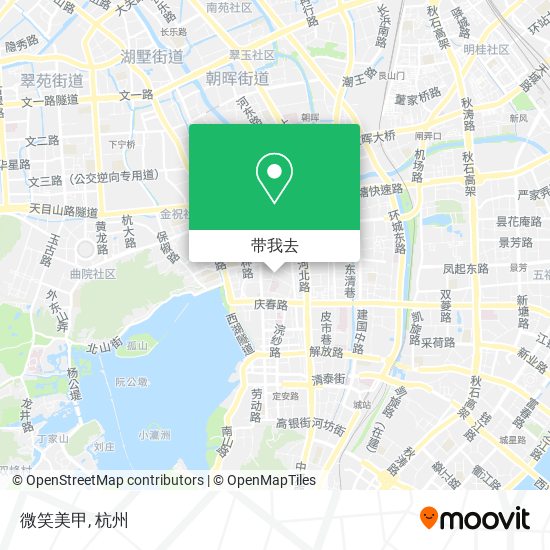 微笑美甲地图