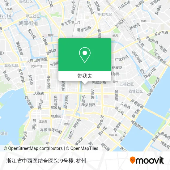 浙江省中西医结合医院-9号楼地图