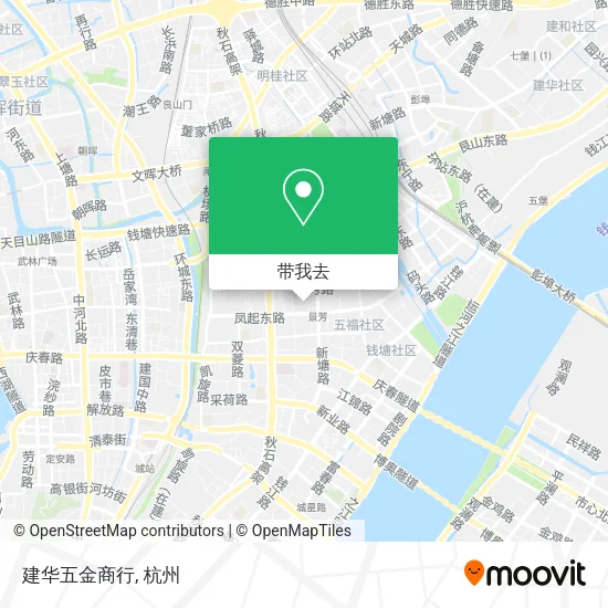 建华五金商行地图