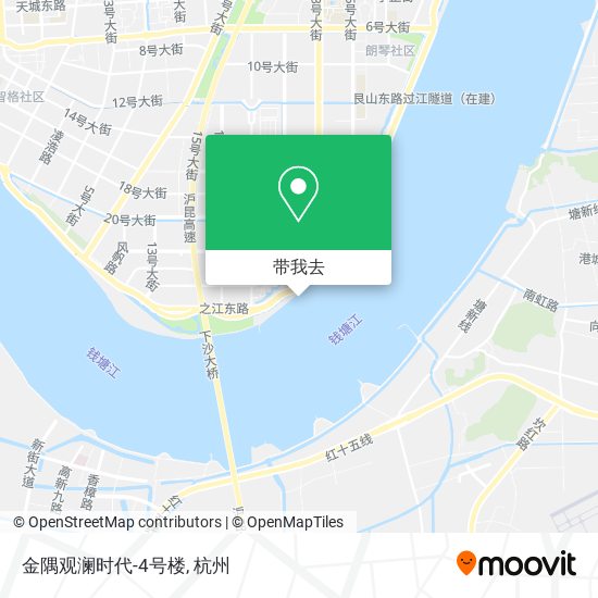 金隅观澜时代-4号楼地图