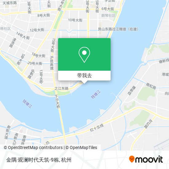 金隅·观澜时代天筑-9栋地图
