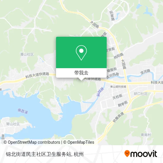 锦北街道民主社区卫生服务站地图