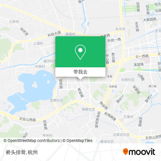 桥头排骨地图