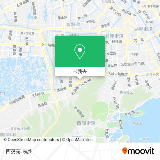 西荡苑地图
