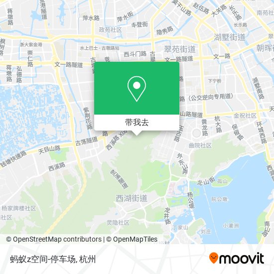 蚂蚁z空间-停车场地图
