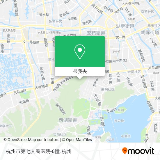 杭州市第七人民医院-6幢地图
