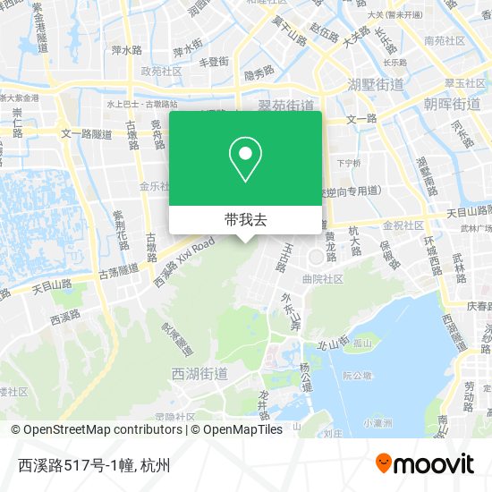 西溪路517号-1幢地图