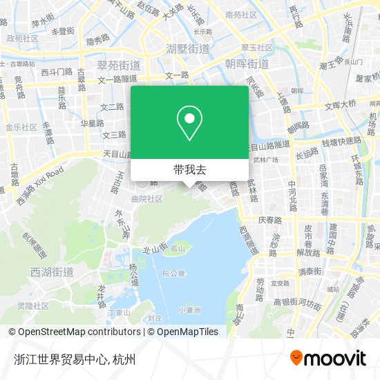 浙江世界贸易中心地图