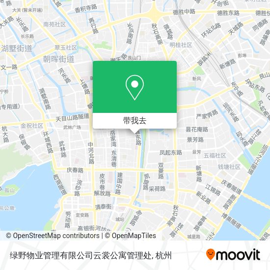 绿野物业管理有限公司云裳公寓管理处地图