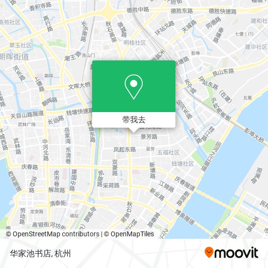 华家池书店地图