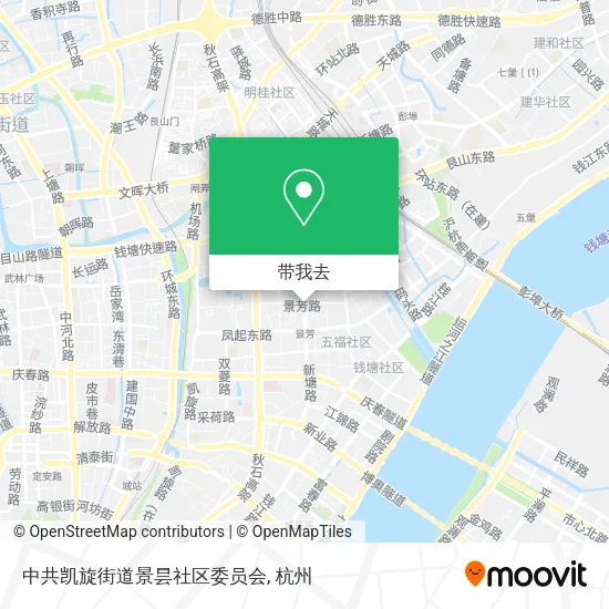 中共凯旋街道景昙社区委员会地图