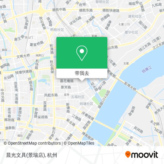 晨光文具(景瑞店)地图
